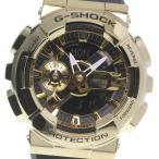 Yahoo! Yahoo!ショッピング(ヤフー ショッピング)☆極美品 保証書/箱付【CASIO】カシオ Gショック メタルカバードライン GM-110NE-1AJR クォーツ メンズ