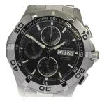 ☆良品 箱保証書付【TAG HEUER】タグホイヤー アクアレーサー クロノグラフ デイデイト CA ...