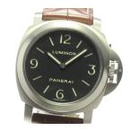 ☆良品 箱保付き【OFFICINE PANERAI】オフィチーネパネライ ルミノールベース PAM00176 自動巻き メンズ