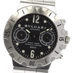 箱保付【BVLGARI】ブルガリ ディアゴノスクーバー クロノグラフ SC38S 自動巻き メンズ