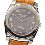 ベルト訳あり☆【ROLEX】ロレックス チェリーニ K18WG 5330 Cal.1602 手巻き メンズ