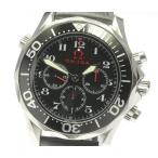 ☆良品【OMEGA】オメガ シーマスター300 クロノグラフ オリンピックコレクション 2894.51.91 自動巻き メンズ