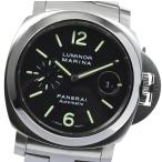 箱保あり☆美品【PANERAI】パネライ ルミノールマリーナ 44mm クロノメーター PAM002 ...