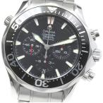 ☆良品【OMEGA】オメガ シーマスター300 クロノグラフ 2594.52 自動巻き メンズ