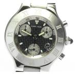 【CARTIER】カルティエ クロノスカフ クロノグラフ W10125U2 クォーツ メンズ