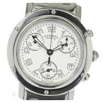 ☆箱付き【HERMES】エルメス クリッパー クロノ デイト CL1.310 クォーツ ボーイズ