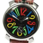 【GaGa MILANO】ガガミラノ マヌアーレ48MM スモールセコンド 5010.02S 手巻き メンズ