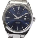☆良品【OMEGA】オメガ シーマスター アクアテラ デイト 2517.80 クォーツ メンズ