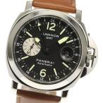 ☆良品【PANERAI】パネライ ルミノールGMT デイト クロノメーター PAM00088 自動巻 ...