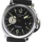 ベルト訳あり☆【PANERAI】パネライ ルミノール GMT スモールセコンド デイト PAM000 ...