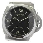 ☆良品 箱保付き【PANERAI】パネライ ルミノール 1950 GMT 3DAYS PAM0032 ...