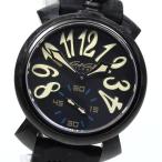 ☆美品 箱保あり【GaGa MILANO】ガガミラノ マヌアーレ48MM 300本限定 6062.01S 手巻き メンズ