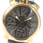 【GaGa MILANO】ガガミラノ マヌアーレ48MM スモールセコンド 5011.05S 手巻き メンズ