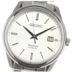 ☆美品 箱付【SEIKO】セイコー プレサージュ デイト SARA015/6L35-00A0 自動巻き メンズ