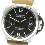 箱保【PANERAI】パネライ ルミノールマリーナ デイト PAM00048 自動巻き メンズ