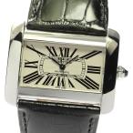 【CARTIER】カルティエ タンクディバンLM W6300755 自動巻き メンズ