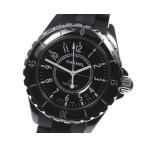 ☆良品【CHANEL】シャネル J12 黒セラミック H0684 自動巻き メンズ