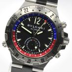 ベルト訳あり☆【BVLGARI】ブルガリ ディアゴノ GMT40S 自動巻き メンズ