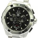 ☆良品★箱・取説・保証書付き【TAG HEUER】タグホイヤー アクアレーサー クロノグラフ デイト ...