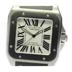 【CARTIER】カルティエ サントス100LM W20121U2 自動巻き メンズ