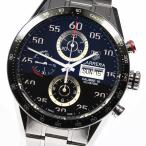 ☆良品 保証書付【TAG HEUER】タグホイヤー カレラ タキメーター クロノグラフ デイデイト  ...