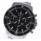 Yahoo! Yahoo!ショッピング(ヤフー ショッピング)☆美品 箱付【BULOVA】ブローバ デイト クロノグラフ BVC302 クォーツ メンズ