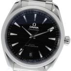 ☆美品★箱・保証書付き【OMEGA】オメガ シーマスター アクアテラ コーアクシャル 220.10.41.21.01.001 自動巻き メンズ