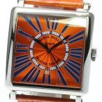★箱・保証書付き【FRANCK MULLER】フランクミュラー マスタースクエア レリーフ 6000 ...