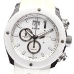 ※ベルト訳あり【EDOX】エドックス クロノオフショア ビックデイト クロノグラフ 10020 クォーツ メンズ★保証書付き