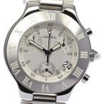 【CARTIER】カルティエ クロノスカフ クロノグラフ W10184U2 クォーツ メンズ