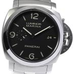 ☆良品★箱・保証書付き【PANERAI】パネライ ルミノールマリーナ 1950 3デイズ PAM00 ...