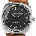 ☆美品★箱・保証書付き【PANERAI】パネライ ラジオミール ベース PAM00210 手巻き メ ...