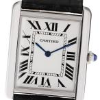 ☆良品【CARTIER】カルティエ タンクソロLM W5200003 クォーツ メンズ