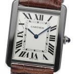 【CARTIER】カルティエ タンクソロ LM W5200003 クォーツ メンズ