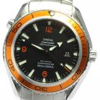 ☆良品【OMEGA】オメガ シーマスター プラネットオーシャン デイト 2208.50 自動巻き メ ...