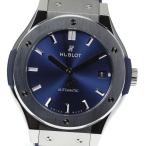 ☆美品★箱・保証書付き【HUBLOT】ウブロ クラシック・フュージョン デイト 565.NX.717 ...