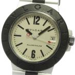 Yahoo! Yahoo!ショッピング(ヤフー ショッピング)ベルト訳あり☆【BVLGARI】ブルガリ ディアゴノ アルミニウム デイト AL38A 自動巻き メンズ