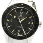 ☆美品★箱・保証書付き【OMEGA】オメガ シーマスター300 マスターコーアクシャル 233.30.41.21.01.001 自動巻き メンズ