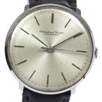 【IWC SCHAFFHAUSEN】IWC アンティーク Cal.401 革ベルト 手巻き メンズ