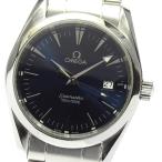 ☆良品★保証書付き【OMEGA】オメガ シーマスター アクアテラ デイト 2517.80 クォーツ  ...