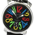 ★保証書付き【GaGa MILANO】ガガミラノ マヌアーレ48MM スモールセコンド 5010.02S 手巻き メンズ