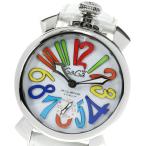 ★保証書付き【GaGa MILANO】ガガミラノ マヌアーレ48 5010.01S 手巻き メンズ