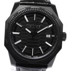 ☆極美品【Roberto Cavalli】ロベルトカバリ バイ フランクミュラー デイト 1G025 クォーツ メンズ