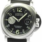 ベルト訳あり☆【PANERAI】パネライ ルミノールマリーナ スモールセコンド PAM00086 自動巻き メンズ 【220602】