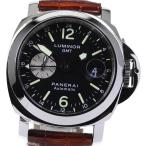 ★内箱・保証書付き【PANERAI】パネライ ルミノール GMT デイト クロノメーター PAM00 ...