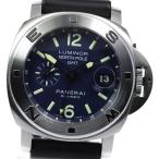 ベルト訳あり☆【PANERAI】パネライ ルミノール ノースポール GMT PAM00252 自動巻き メンズ 【220602】 【22071】