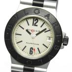 Yahoo! Yahoo!ショッピング(ヤフー ショッピング)☆良品【BVLGARI】ブルガリ アルミニウム デイト AL32A クォーツ ボーイズ