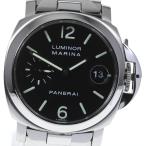 ☆良品★箱・保証書付き【PANERAI】パネライ ルミノールマリーナ スモールセコンド PAM000 ...