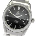 ☆良品★保証書付き【OMEGA】オメガ シーマスター アクアテラ コーアクシャル 2504.50 自 ...