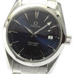 ☆良品【OMEGA】オメガ シーマスター アクアテラ デイト 2518.80 クォーツ ボーイズ